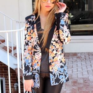 BCBG Floral Blazer
